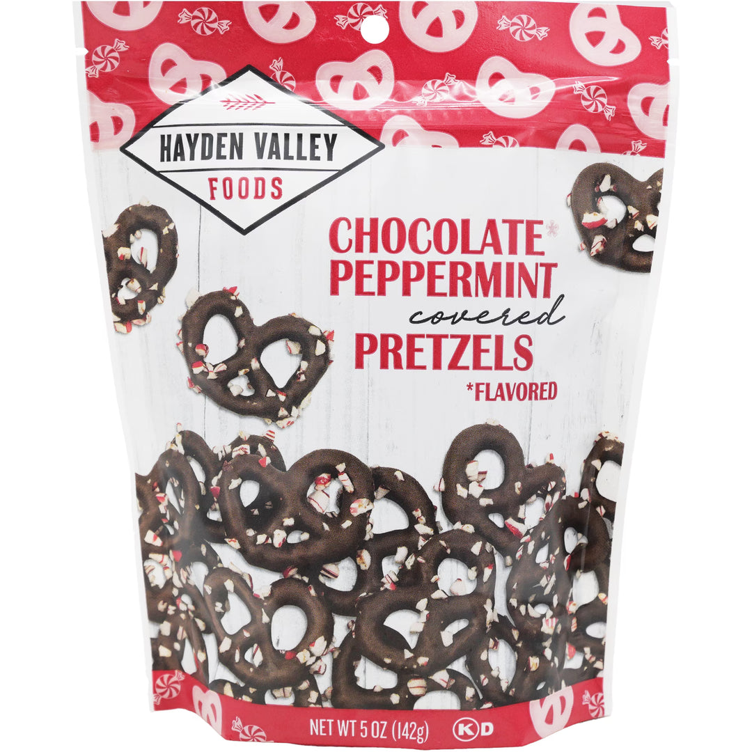 Hayden Valley - Chocolate Peppermint Covered Pretzels