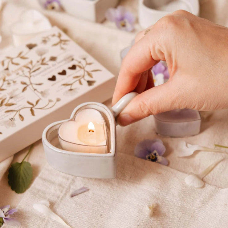 Mimi & August - Heart & Glow Tealight Holder