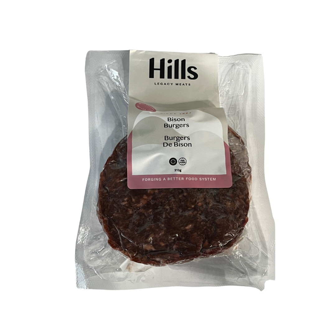 Hills Legacy Meats - Bison Burger (2 patties)