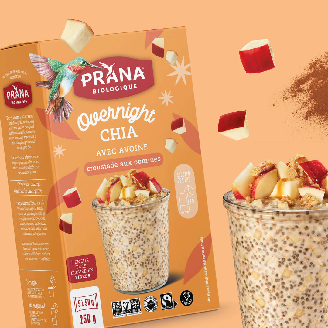 Prana - Organic Overnight Chia Oats