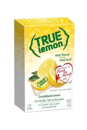 True Lemon - Crystallized Lemon Flavour (32p)