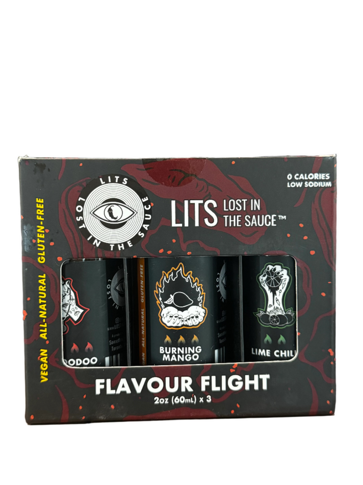 Lost In The Sauce - Flavor Flight Trio