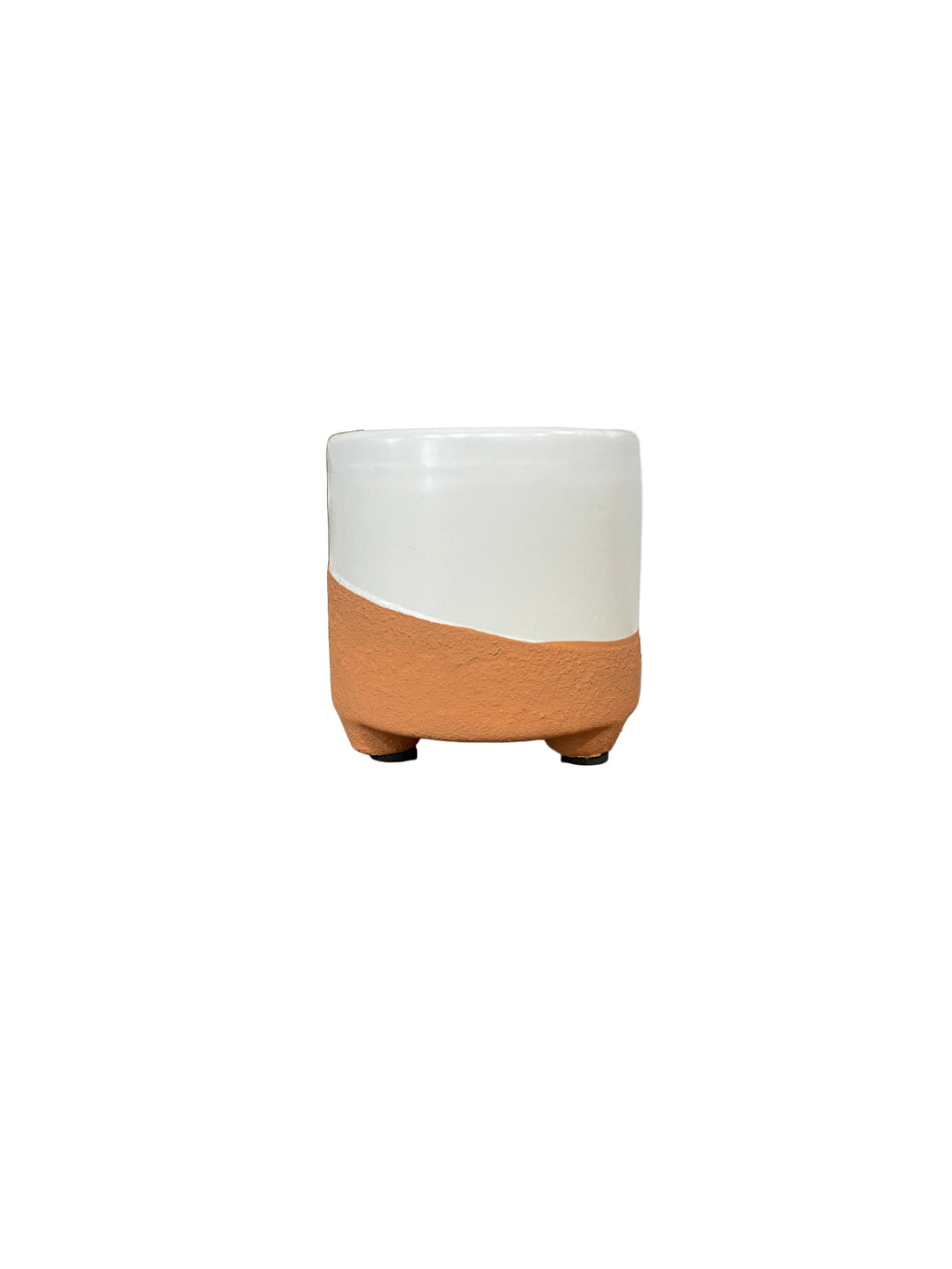 Planter - Orange Bottom rim