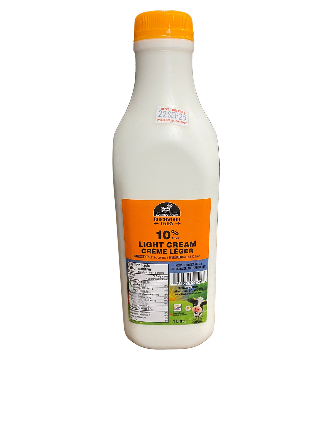 Birchwood Dairy - 10% Cream (1L)