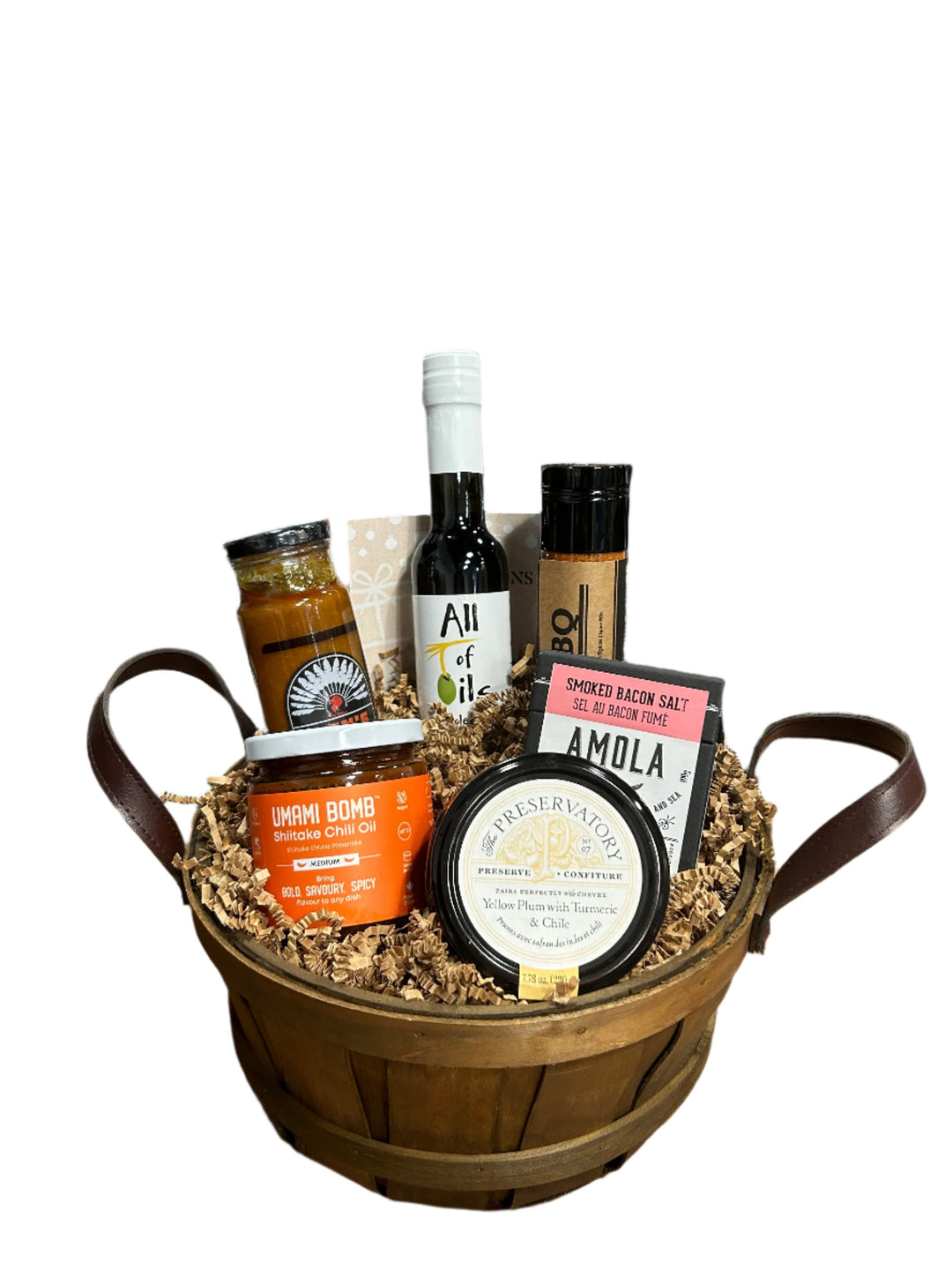 Gift Basket: Gourmet Condiments