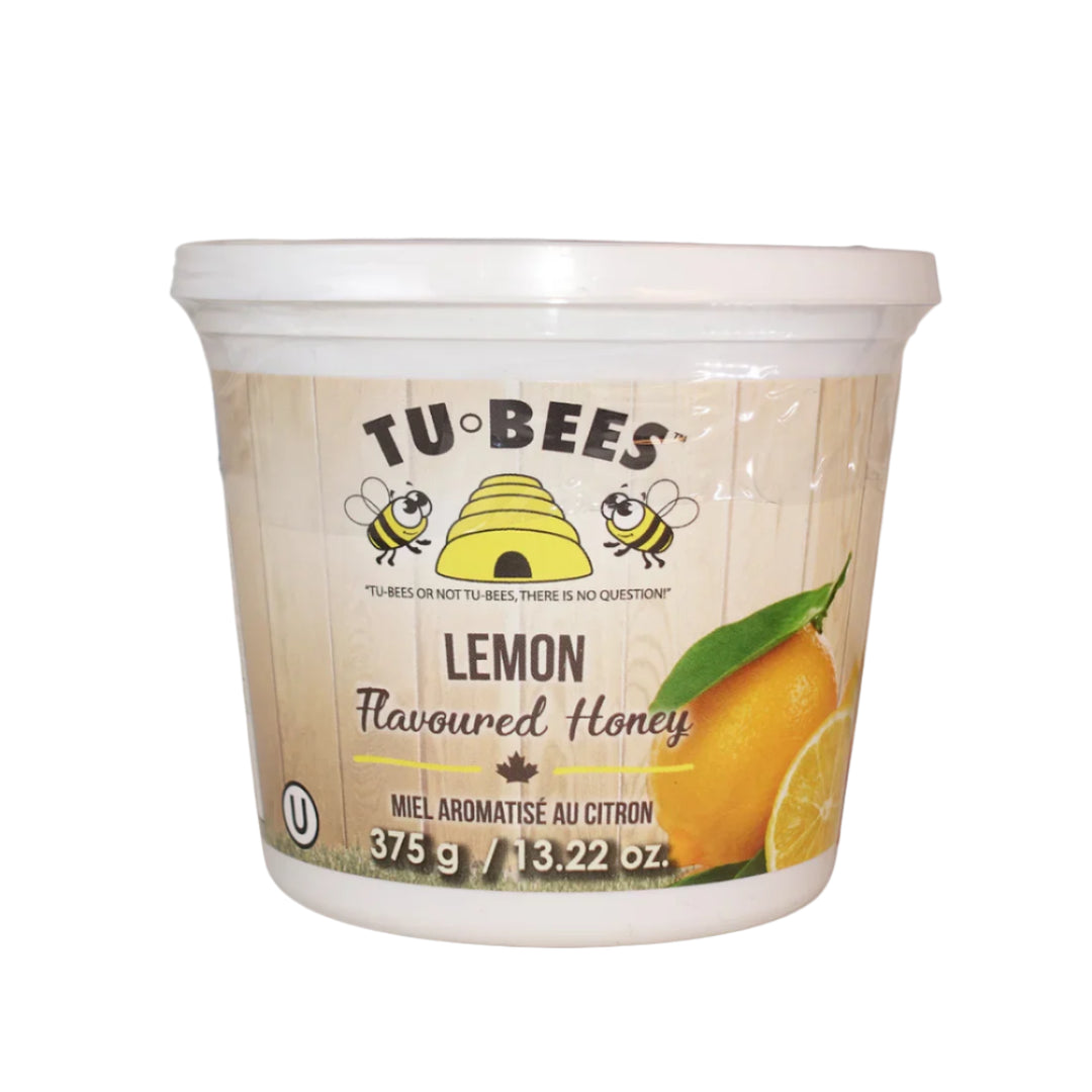 Tu-Bees Gourmet Honey - Flavored Honey Tub (375g)