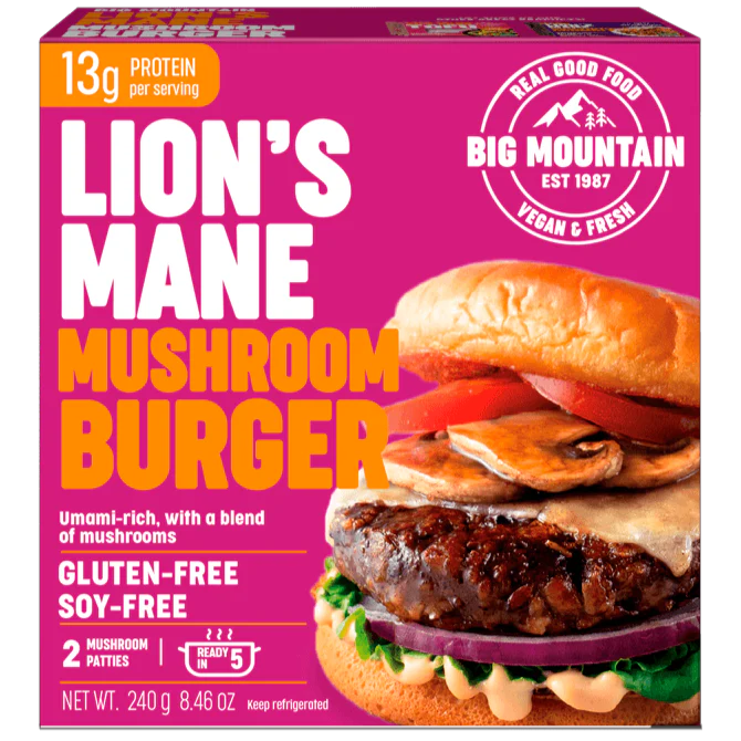 Big Mountain Foods - Lion's Mane Mushroom Burger