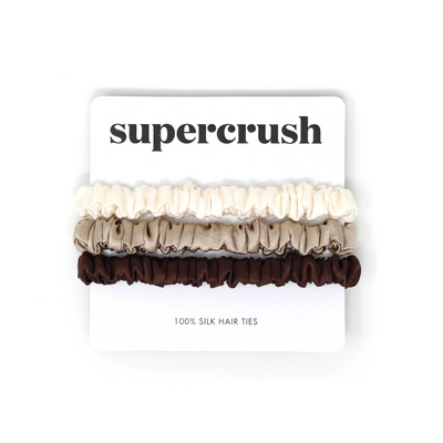 Supercrush - Silk Hair Ties