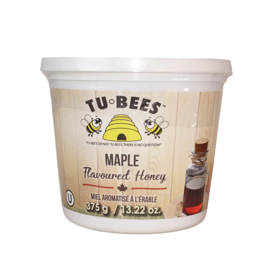 Tu-Bees Gourmet Honey - Flavored Honey Tub (375g)