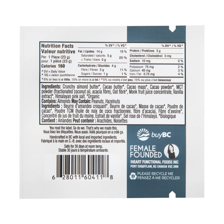 Mindful Monk - Functional Fudge Monk Fruit Chocolate