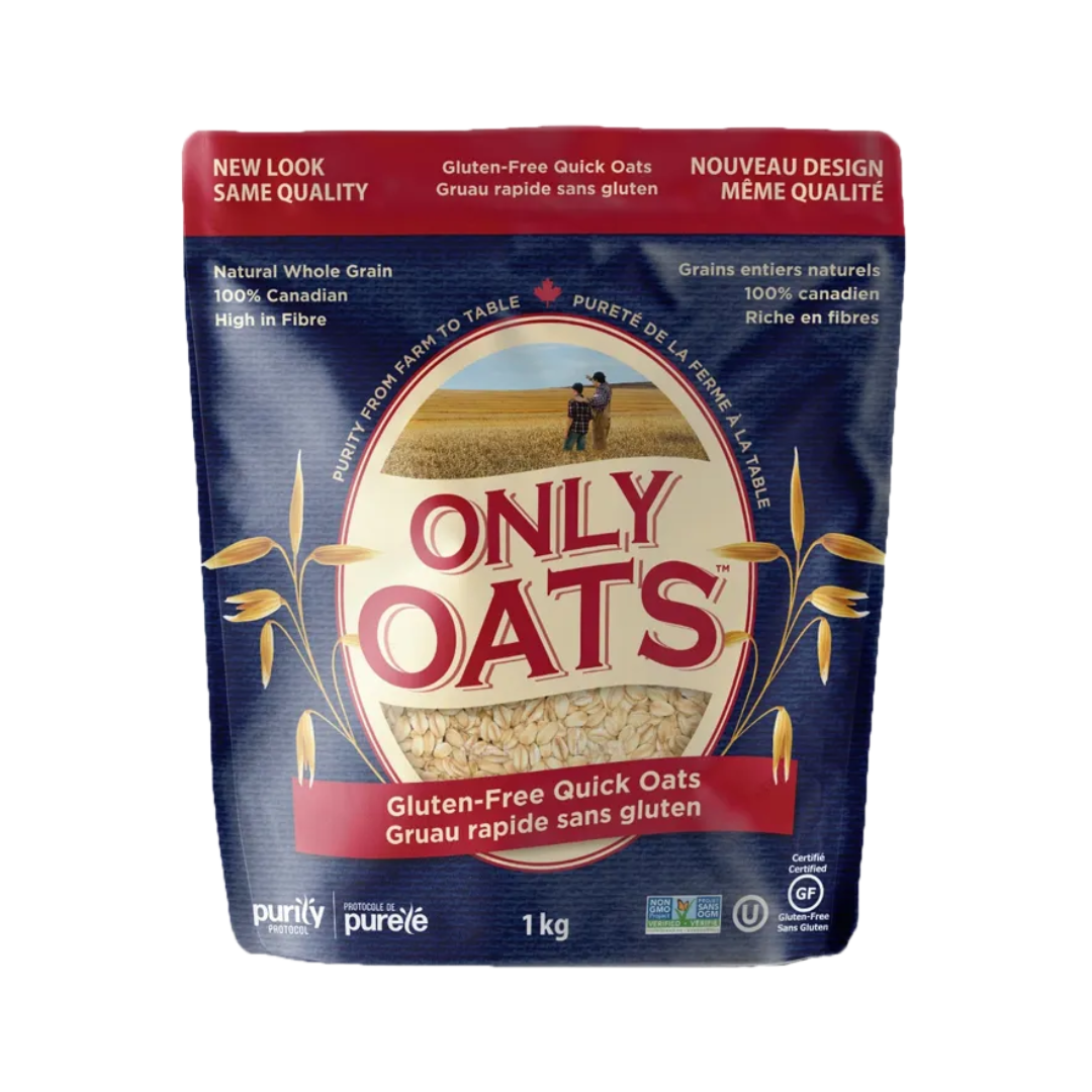 Only Oats - Pure Whole Grain Quick Oat Flakes (1kg)