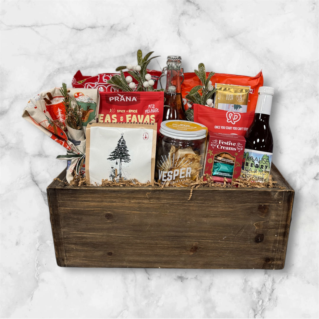 Gift Basket: Holiday Greetings
