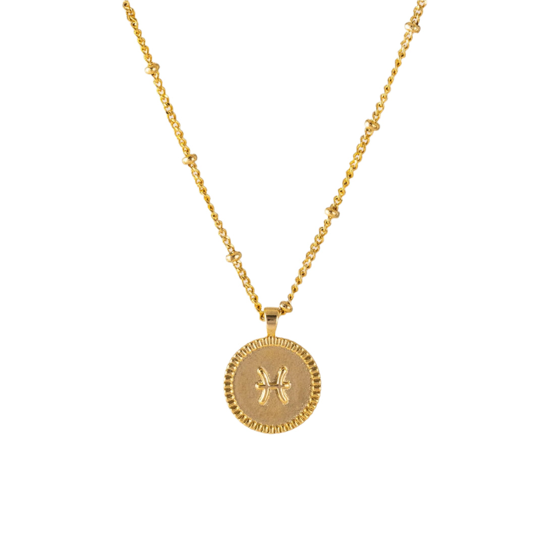Lover's Tempo - Horoscope Necklaces (Gold)