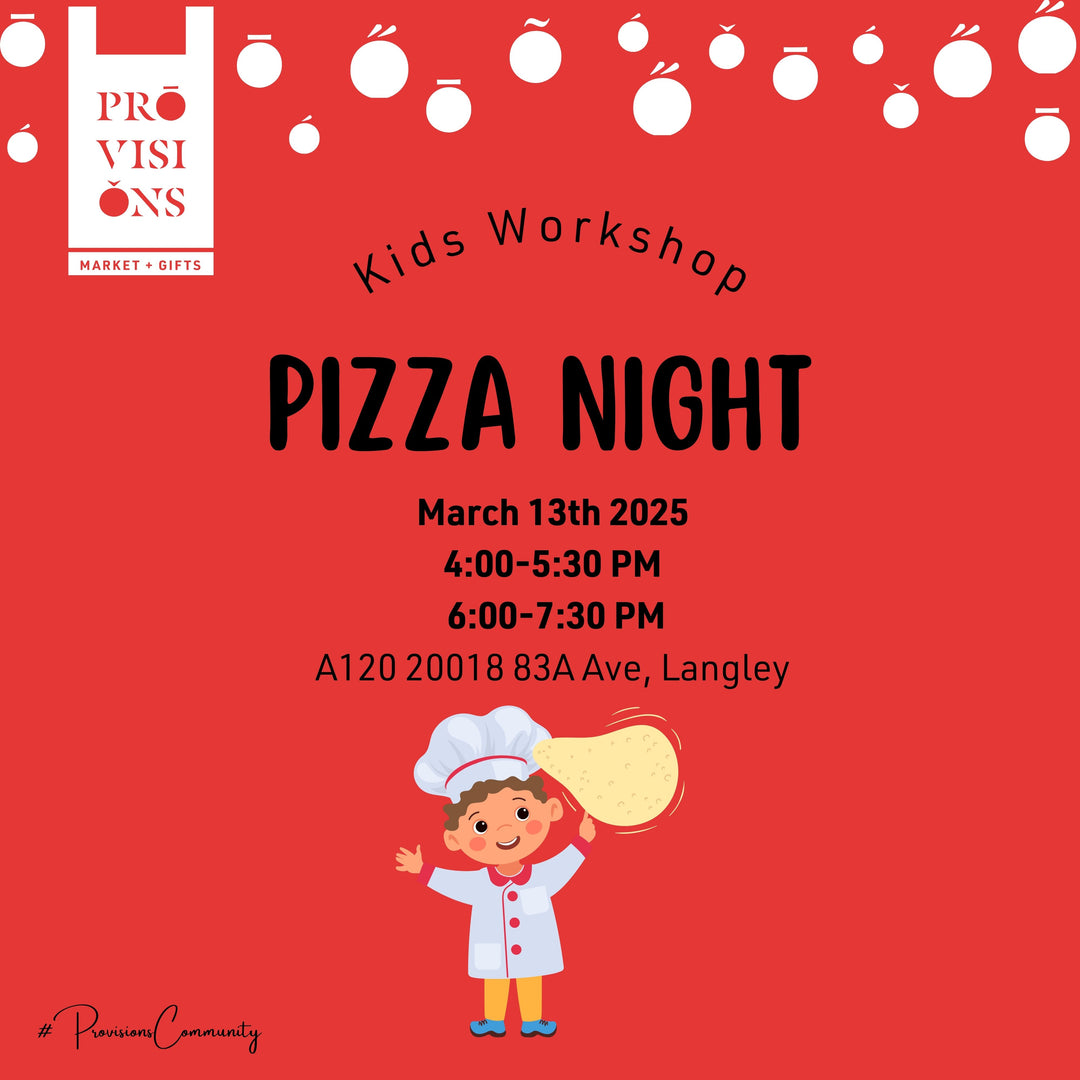 Kids Workshop: Pizza Night - March 13th 2025