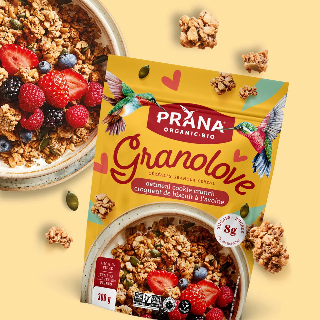 Prana Organics - Granolove – Oatmeal Cookie Crunch (300g)