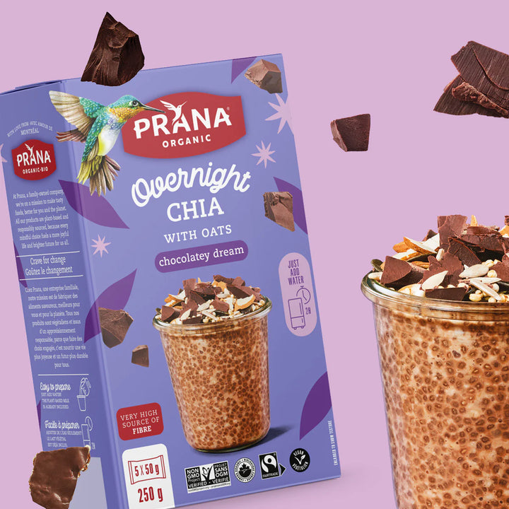 Prana - Organic Overnight Chia Oats