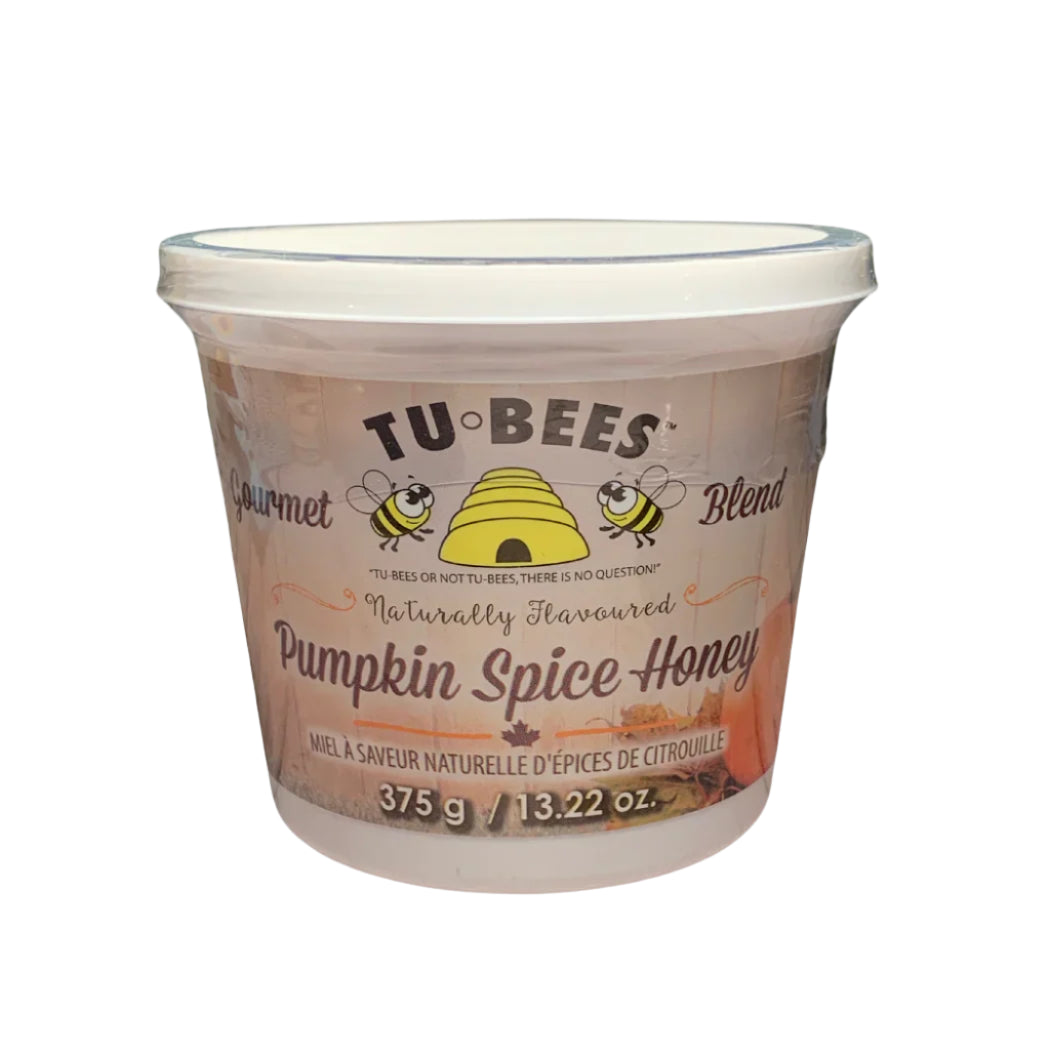 Tu-Bees Gourmet Honey - Flavored Honey Tub (375g)