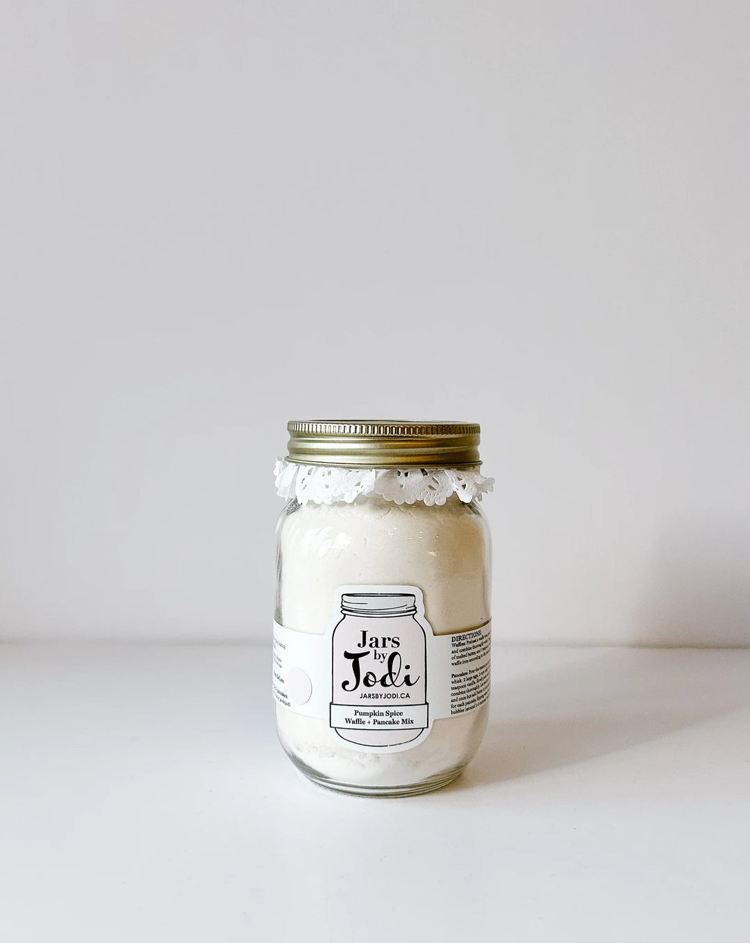 Jars By Jodi - Pumpkin Spice Waffle + Pancake Mix Mini