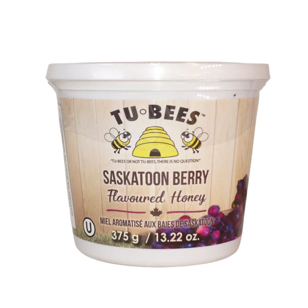 Tu-Bees Gourmet Honey - Flavored Honey Tub (375g)