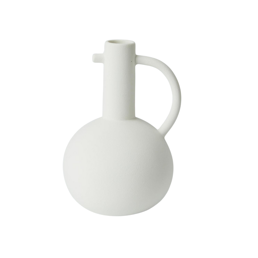 Provisions Market – Stoneware Vase Pitcher with Handle