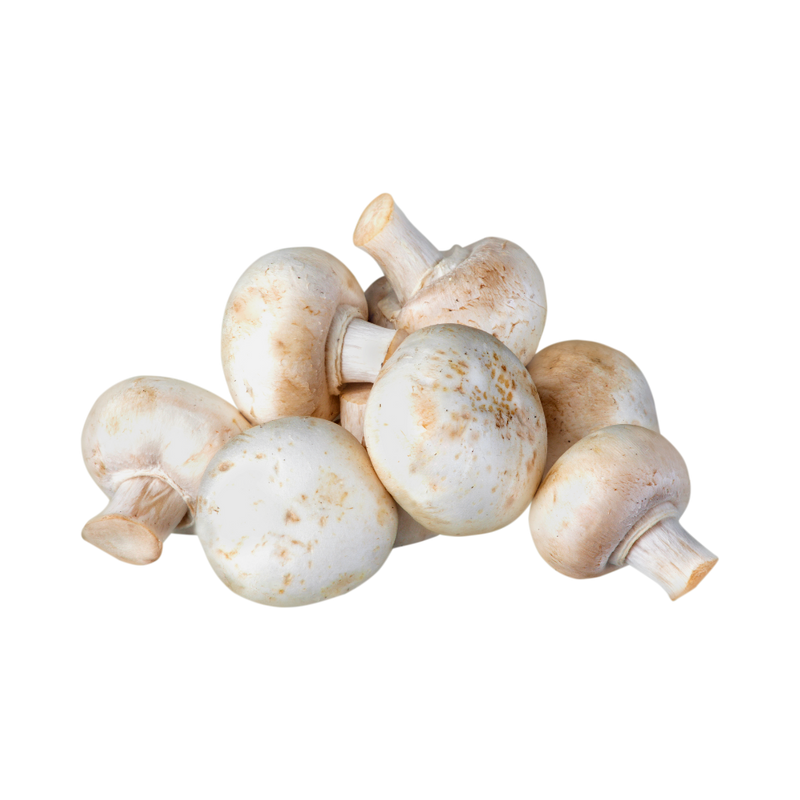 Fresh Produce - White Mushrooms (per lb)