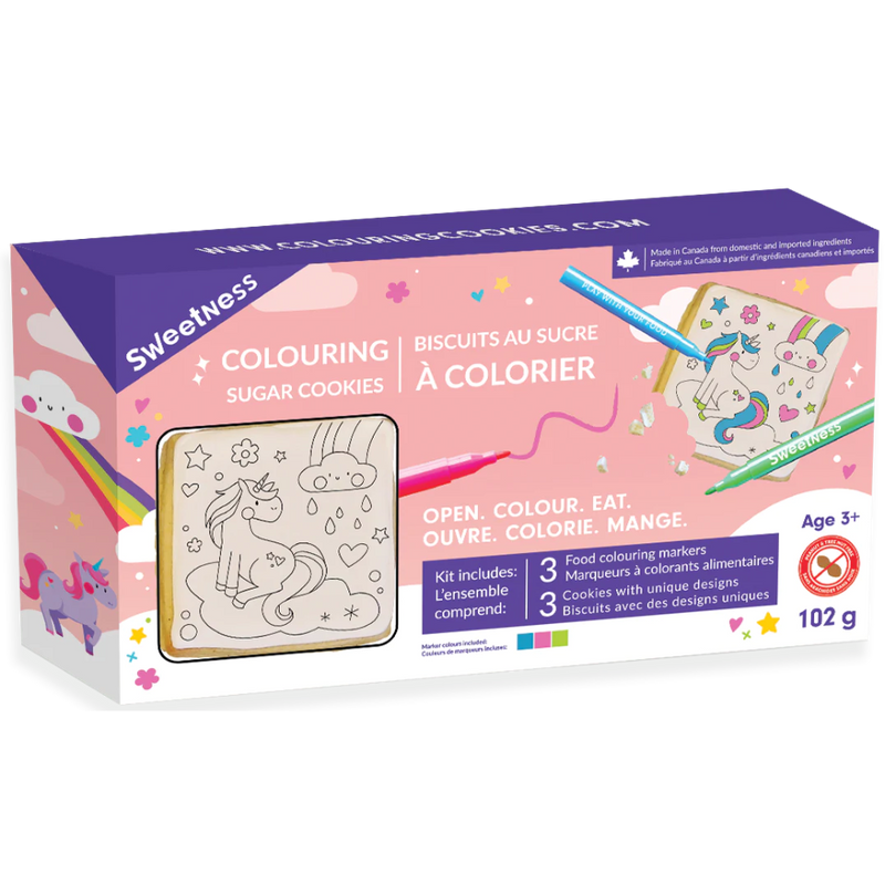 Sweetness - Colouring Sugar Cookie Set (3 Pack)