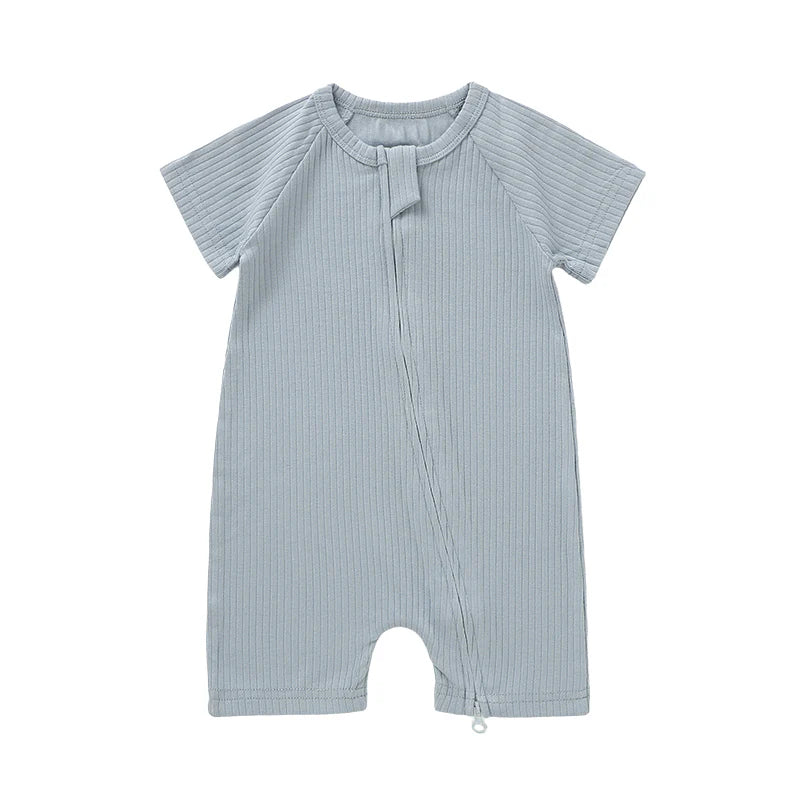 Burbaby - Ribbed Shortsleeve Romper