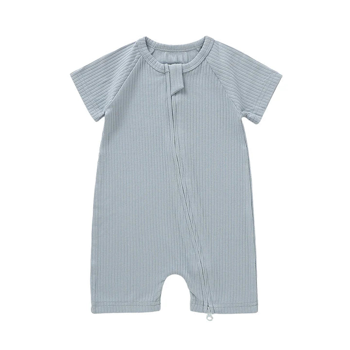 Burbaby - Ribbed Shortsleeve Romper