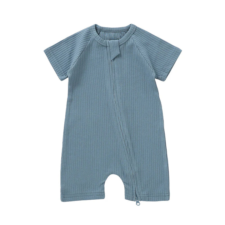 Burbaby - Ribbed Shortsleeve Romper