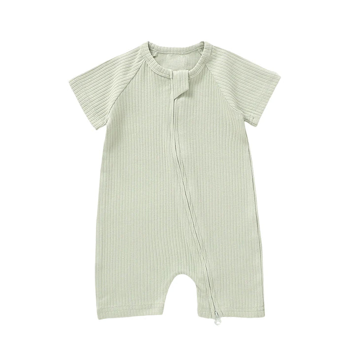 Burbaby - Ribbed Shortsleeve Romper