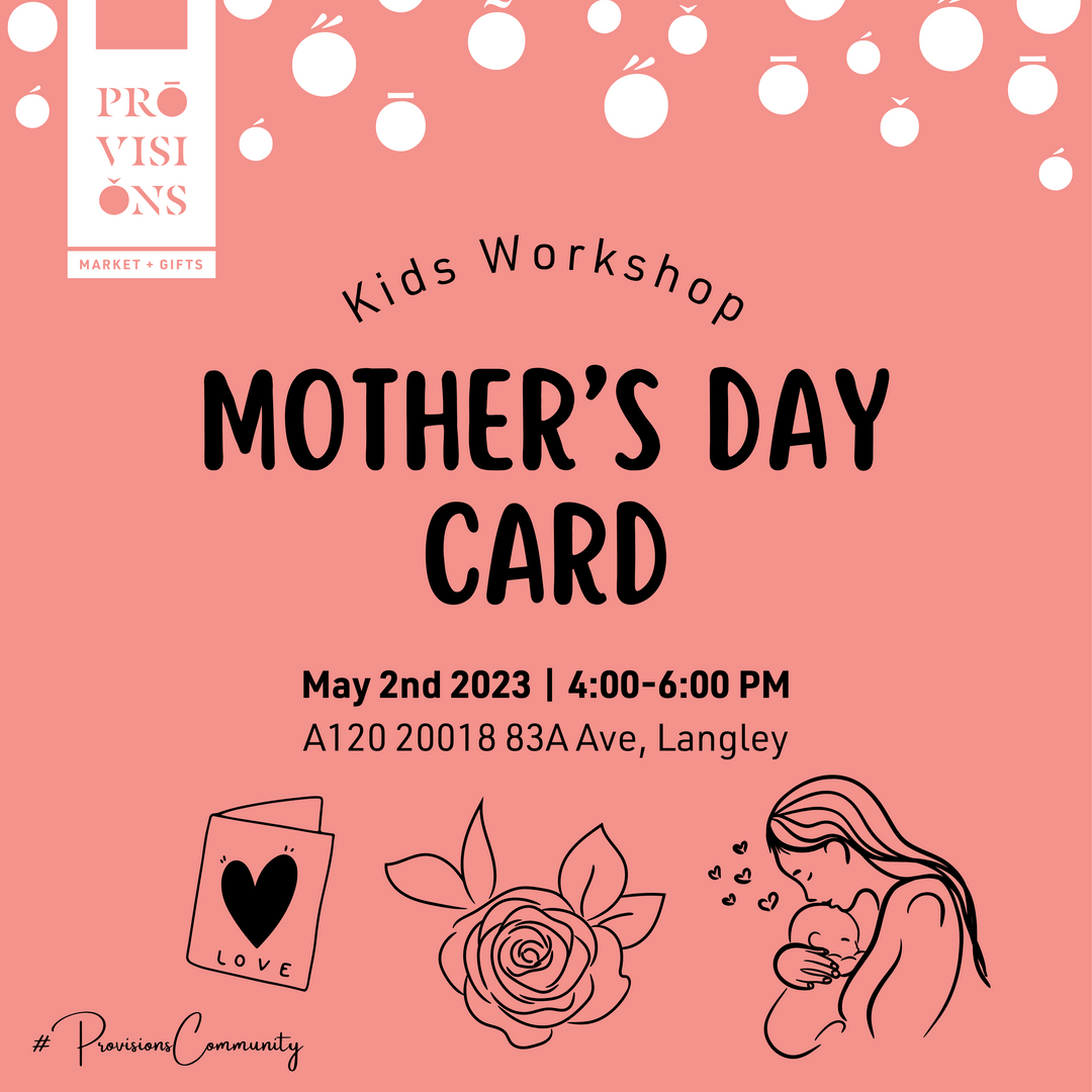 Kids Workshop: Mother's Day Crafts - May 2nd 2024