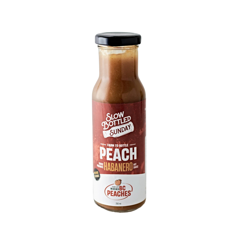 Slow Bottled Sunday - Peach Habanero Hot Sauce