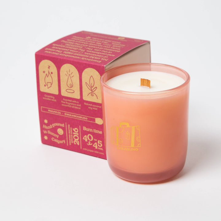 Milk Jar Candle Co. - Darjeeling - Patchouli & Santal Coconut Soy 8oz Candle
