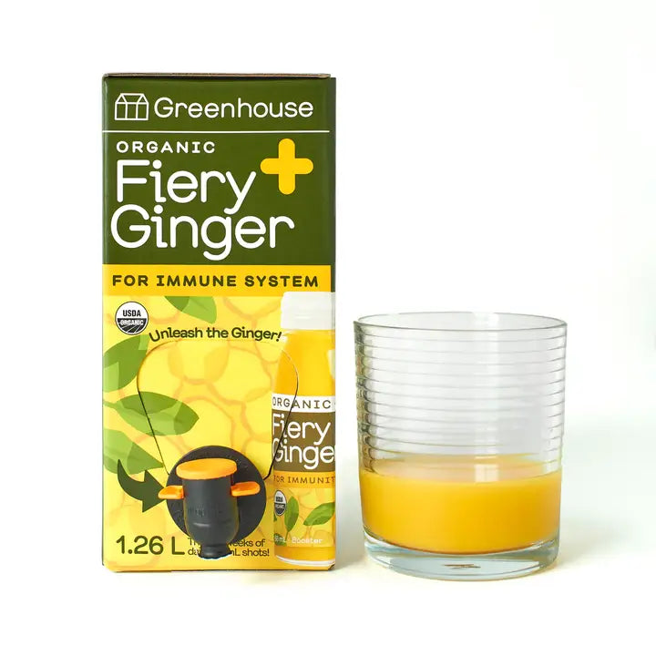 Greenhouse Farms - Organic Fiery Ginger Shot Box