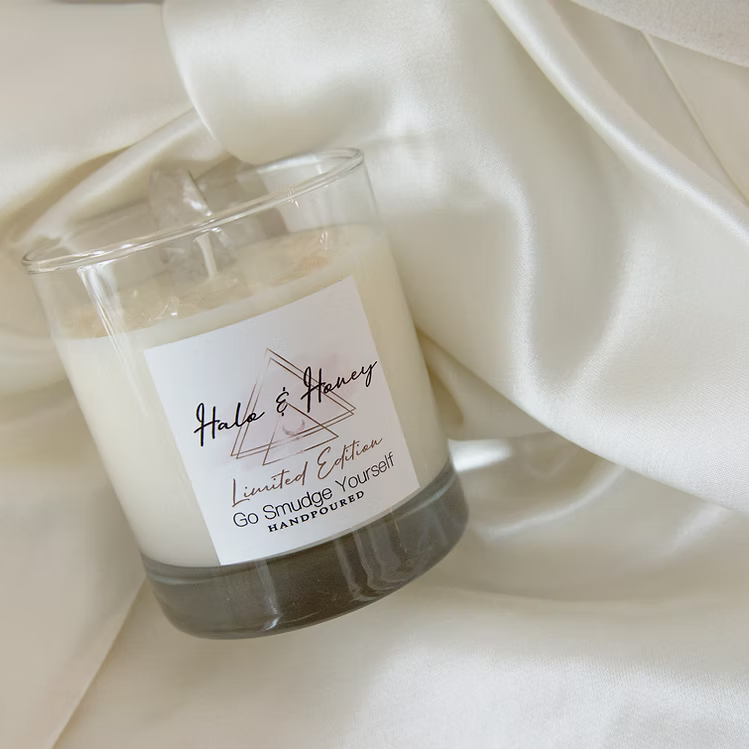 Halo and Honey Co - Crystal Candles