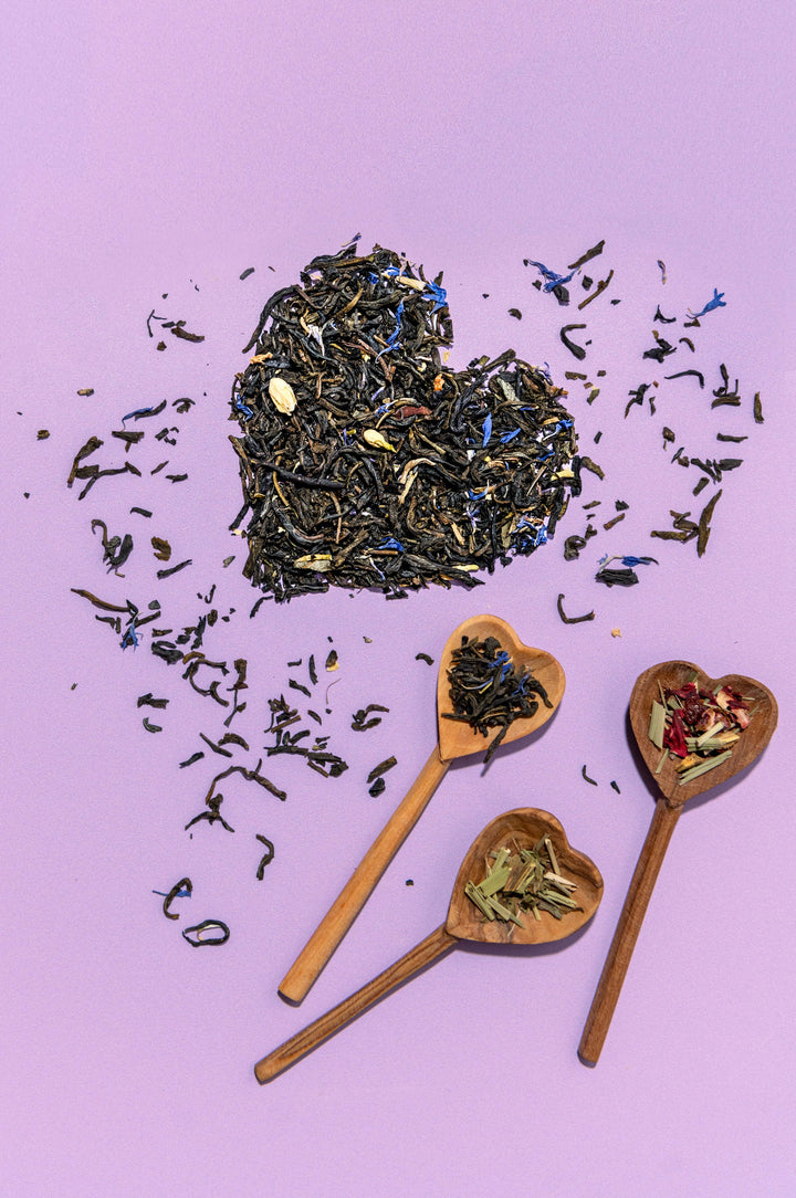 Hand-carved Heart Tea Spoon