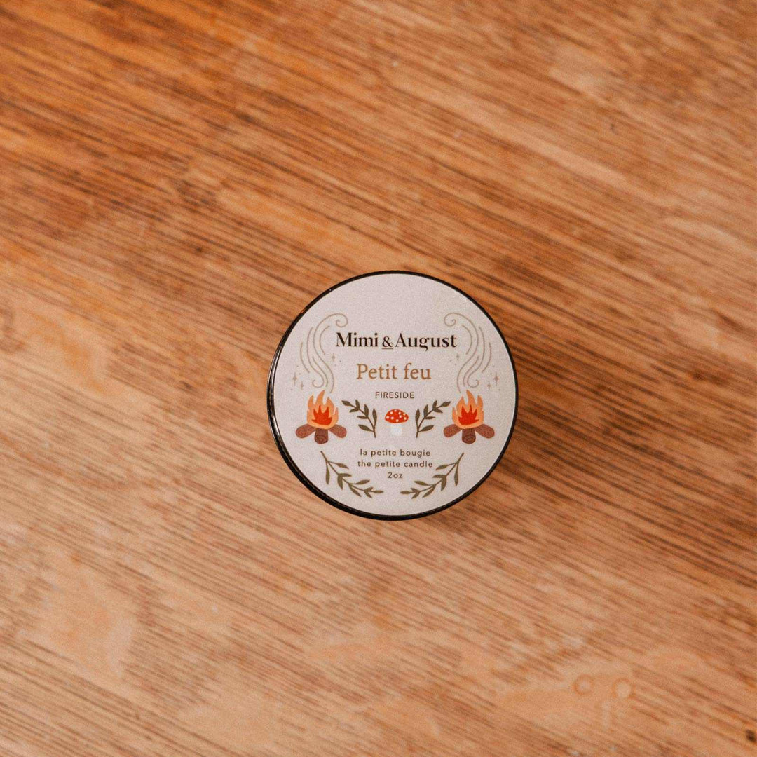 Mimi & August - Petit Feu – Soy Candle (2 oz )