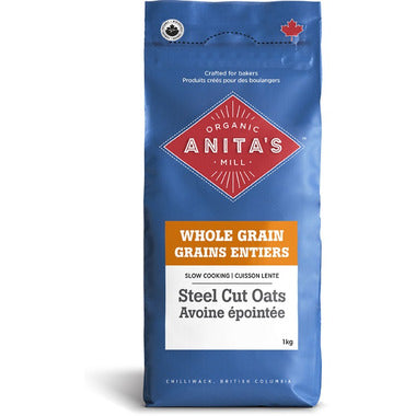 Anita's Organic Mill - Organic Steel Cut Oats (1kg)