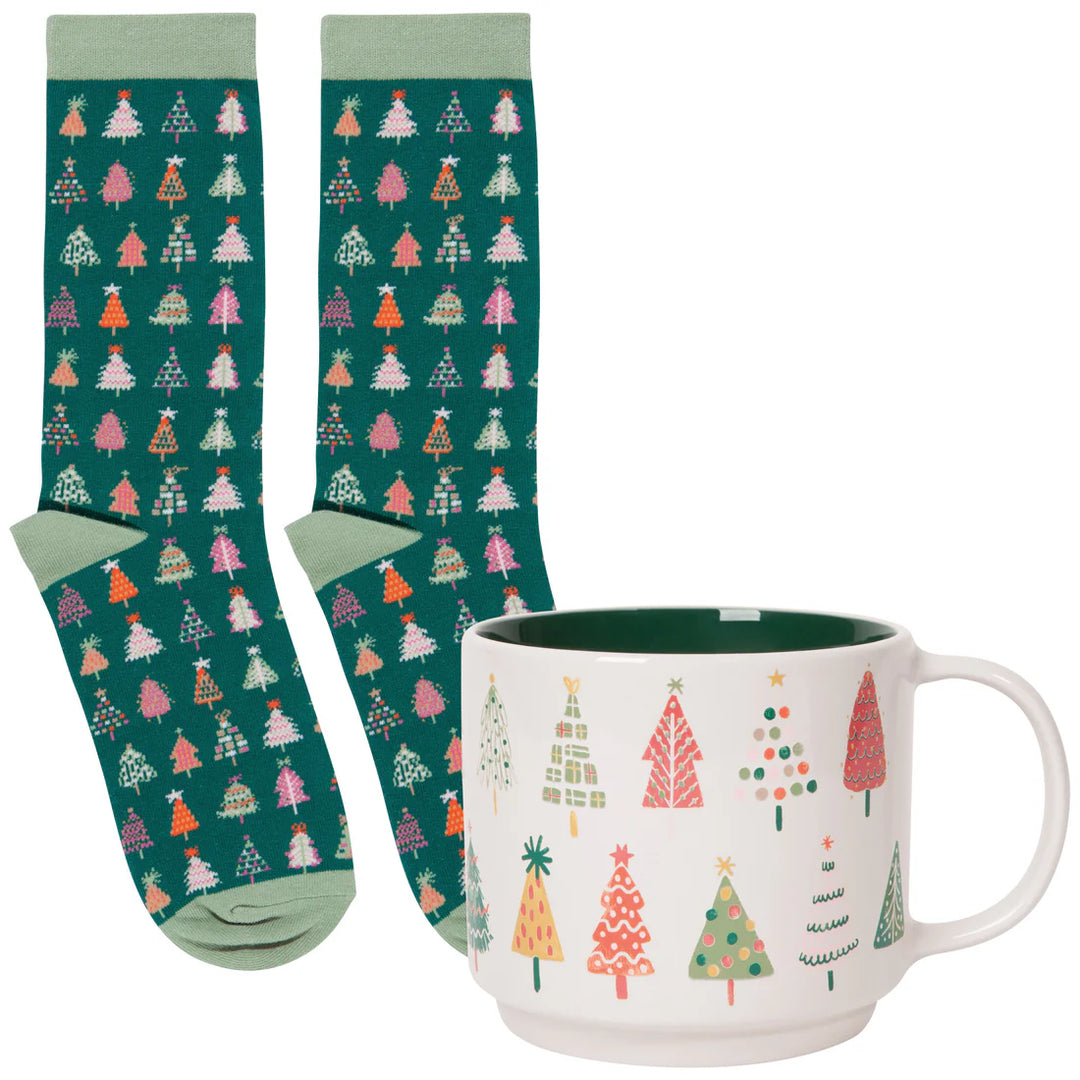 Danica - Glitzmas Mug and Socks Set