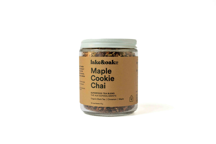 Lake & Oak Tea Co. - Maple Cookie Chai - Superfood Tea Blend