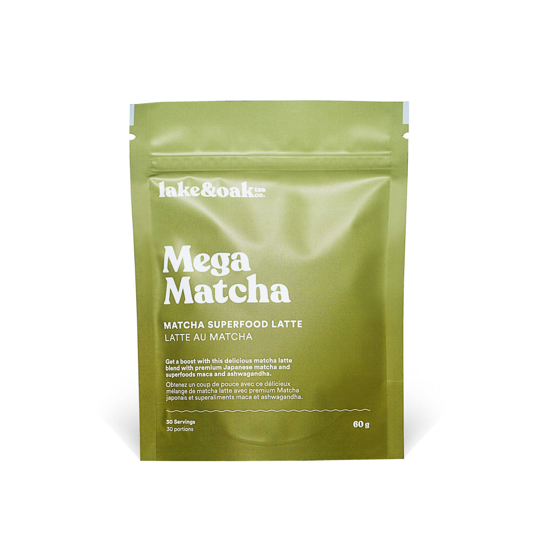 Lake & Oak Tea Co. - Mega Matcha - Superfood Latte