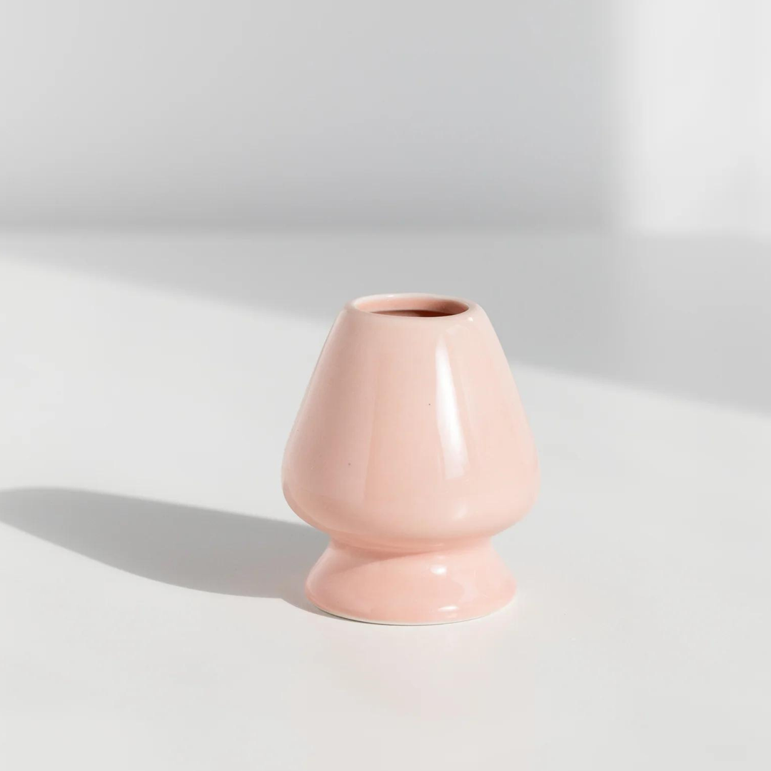 Lake & Oak Tea Co. - Pink Matcha Whisk Stand