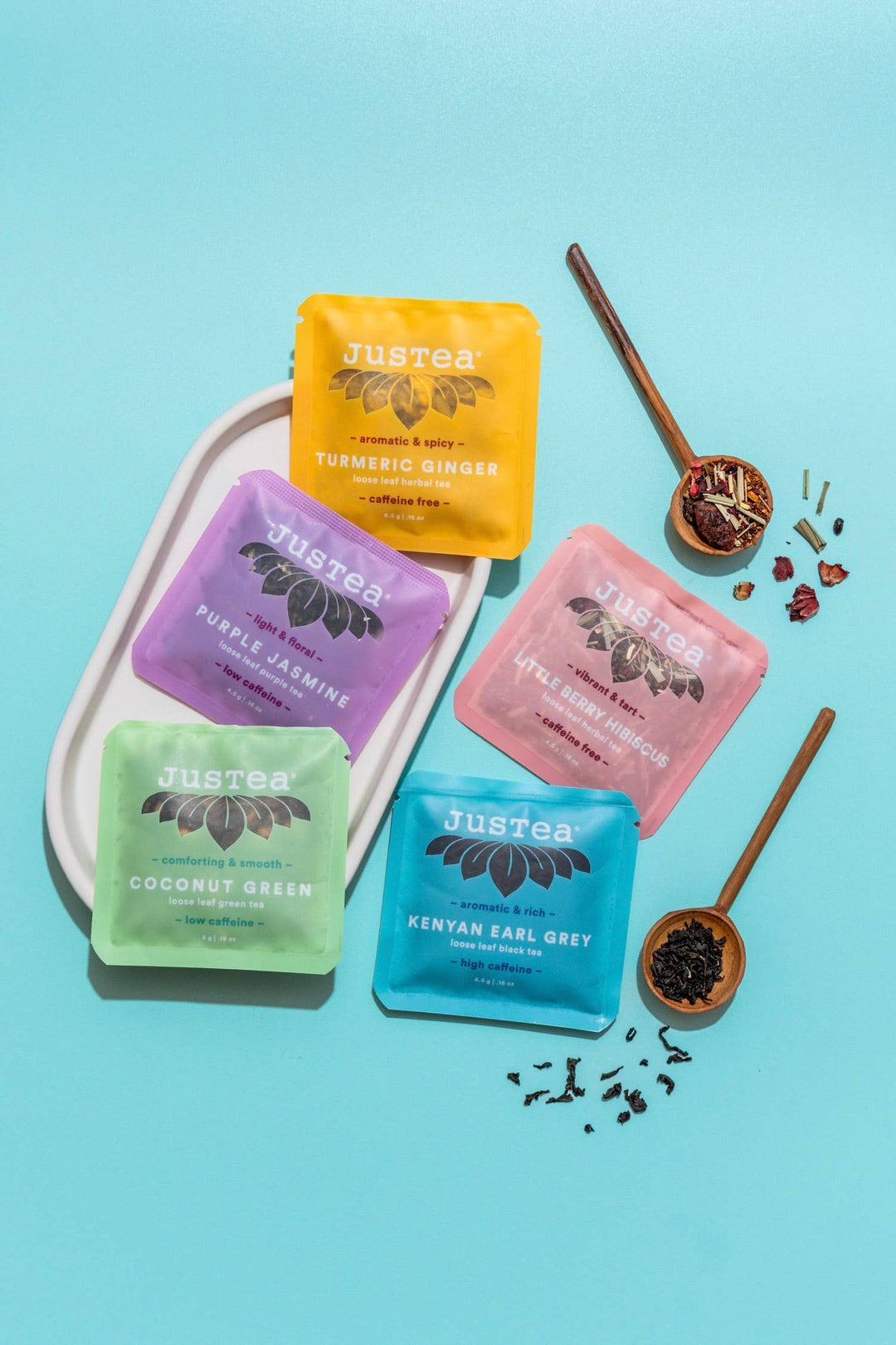 JusTea - Mini Tea Pouch - Top Selling Sampler