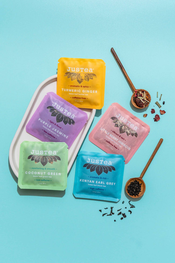 JusTea - Mini Tea Pouch - Top Selling Sampler