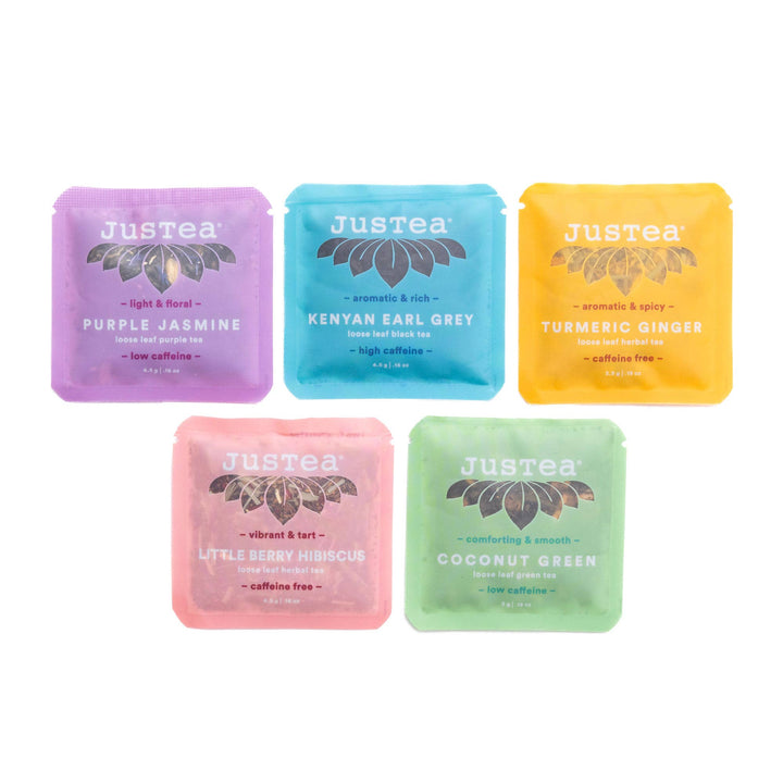 JusTea - Mini Tea Pouch - Top Selling Sampler
