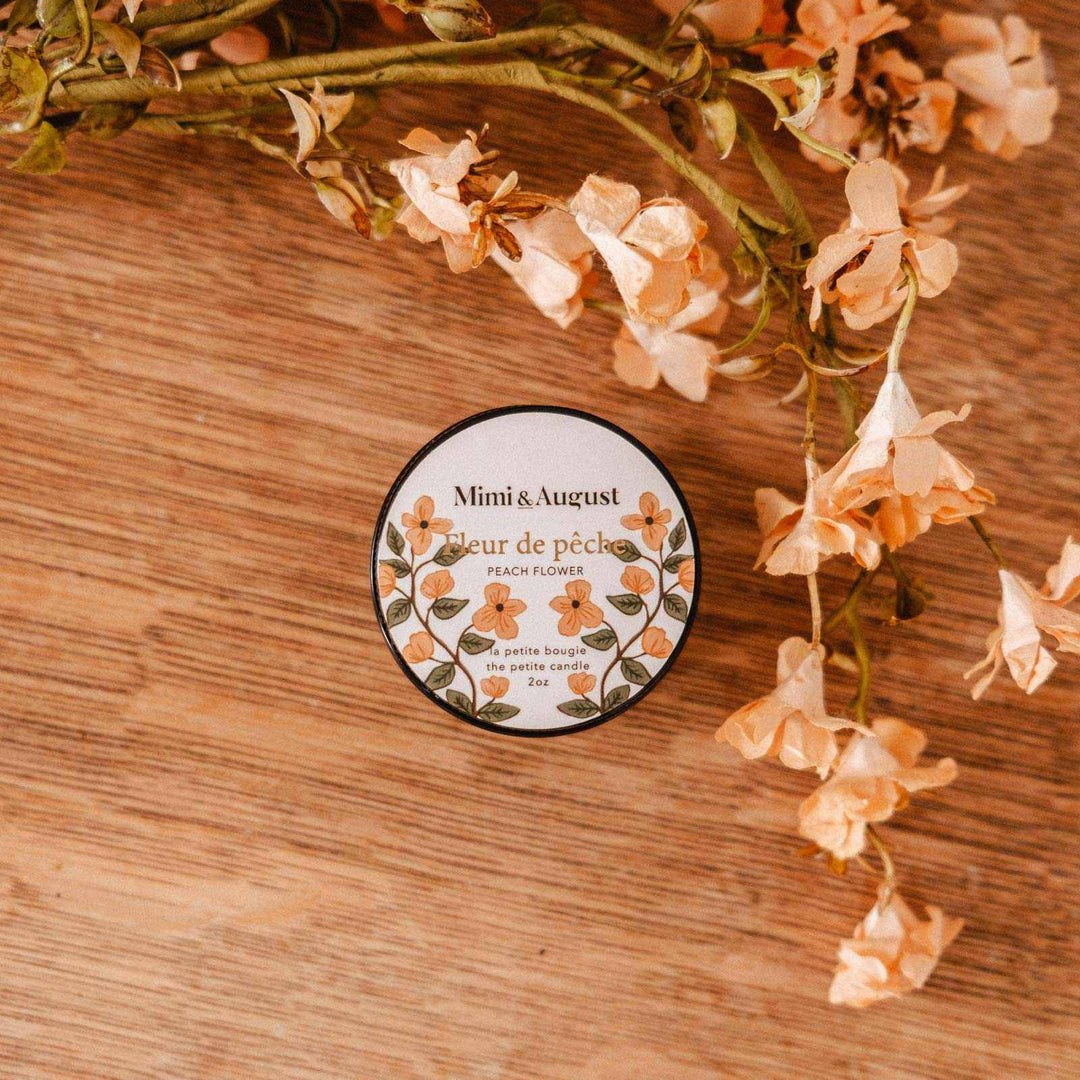 Mimi & August - Soy Candle - Fleur de Pêche (2 oz)