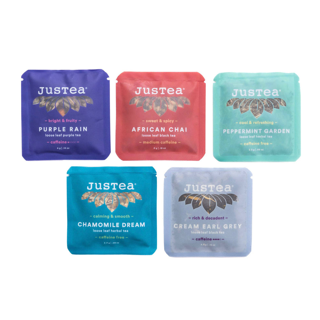 JusTea - Mini Tea Pouch - Variety Sampler 2