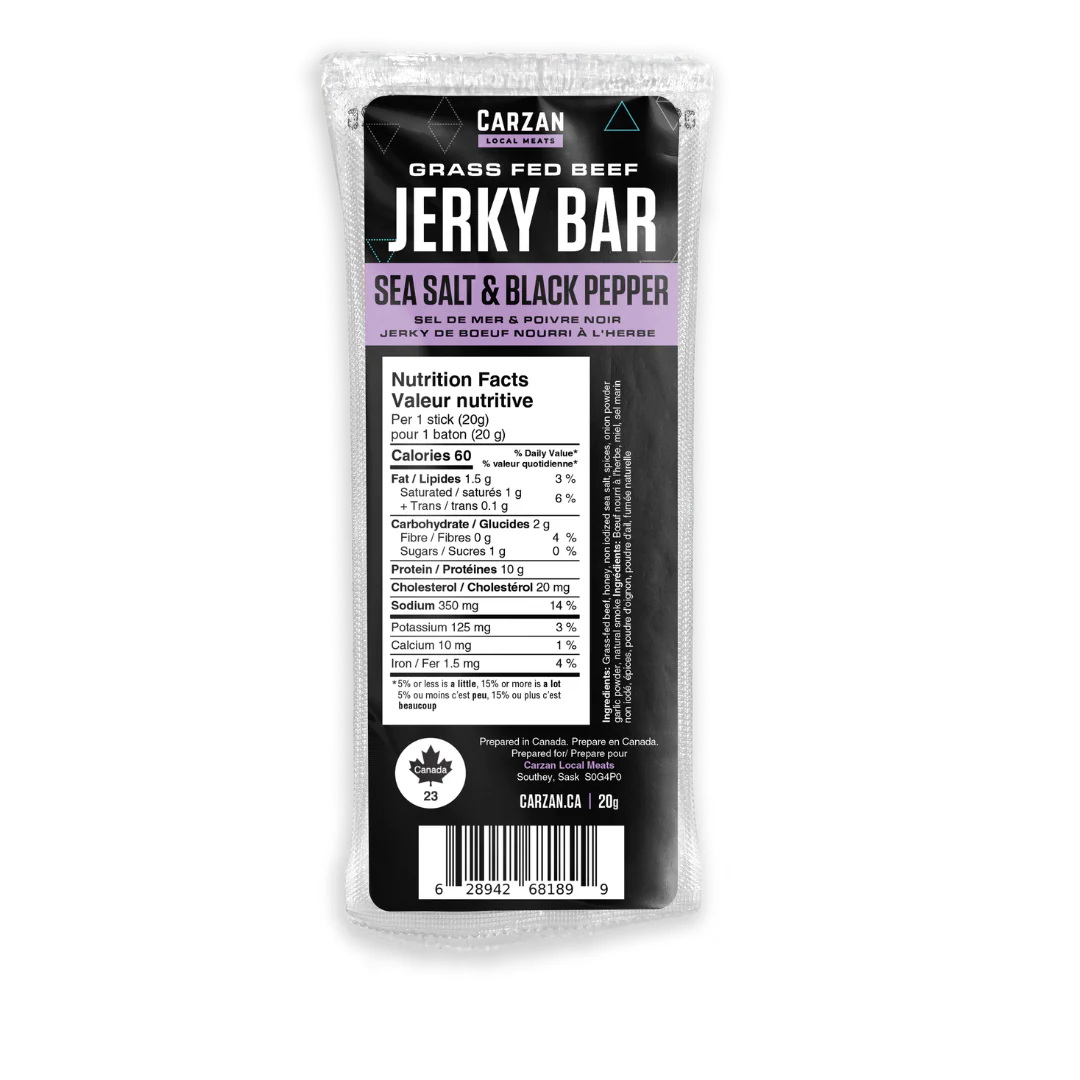 Carzan Local Meats - Jerky (20g)