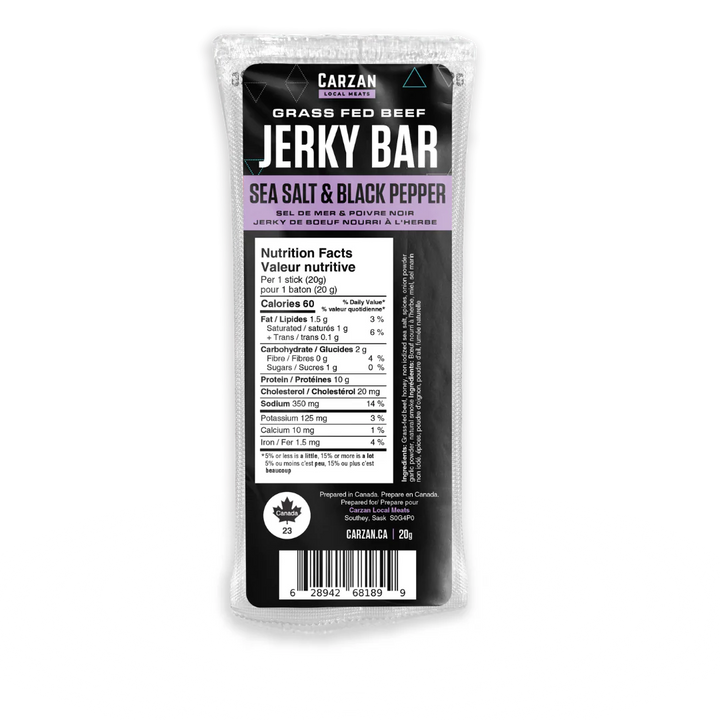 Carzan Local Meats - Jerky (20g)
