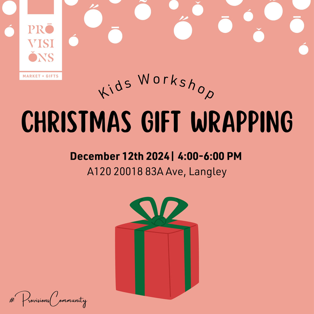 Kids Workshop: Christmas Gift Wrap  - December 12th 2024